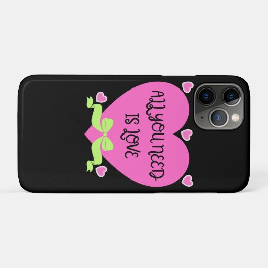 愛こそはすべて バレンタインデザイン Case-Mate iPhoneケース (裏面(横))