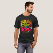 愛こそはすべて Tシャツ (正面フル)