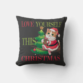 愛このクリスマスハートフェルトお祝い クッション