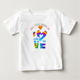 愛さえあれば十分 ベビーTシャツ
