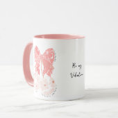 愛さくらんぼ多おもしろいくの実 マグカップ (正面左)