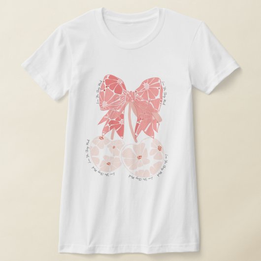 愛さくらんぼ多おもしろいくの実 Tシャツ (レイダウン)