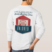 愛されざるクルマ 長袖Tシャツ Tシャツ (裏面)