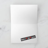 愛されたカップルカードを憎むIハート シーズンカード (内部)