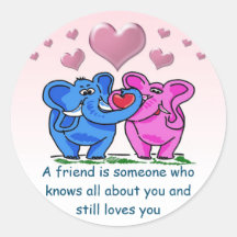 愛されたステッカー