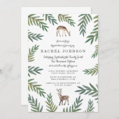 愛されたディーリーブライダルシャワー 招待状 (正面/裏面)