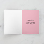 愛されたバレンタインのカード シーズンカード (内部)