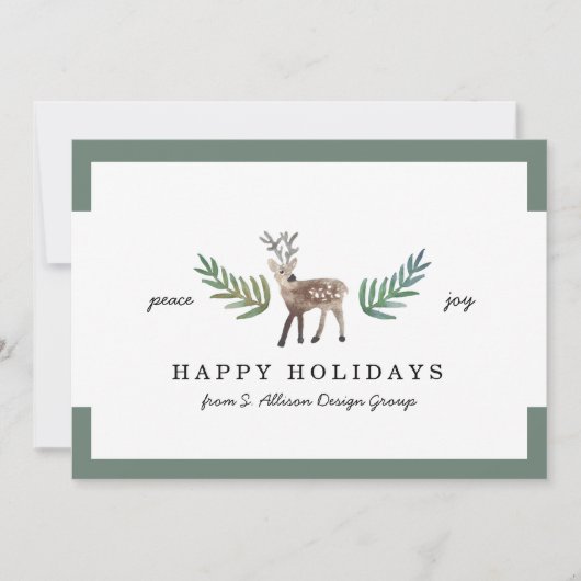 愛された心から企業のな休日 シーズンカード (正面)