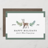 愛された心から企業のな休日 シーズンカード (正面/裏面)