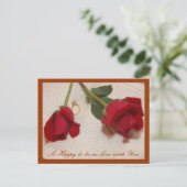 愛された郵便はがきにあること幸せ ポストカード (スタンド正面)