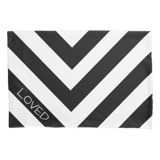 愛された 枕カバー (正面)