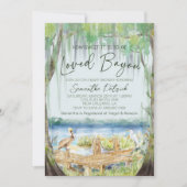 愛されたBayou湿地ベビーシャワー招待状 招待状 (正面)