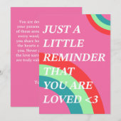 愛されていることを思い出して シーズンカード (正面/裏面)