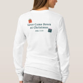 愛されているのよ Tシャツ (裏面)
