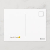 愛されているひまわりたち ポストカード (裏面)