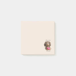 愛されているよ - かわいいダックスフンドのメモ帳 ポストイット