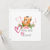 愛されているよ タイガーカード カード (正面/裏面インサイチュ)