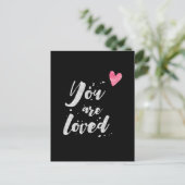 愛されている感動的人 ポストカード (スタンド正面)