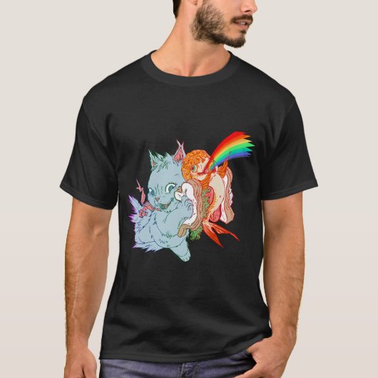 愛されている私 ( フィッシュサンドイッチ ) Tシャツ (正面)