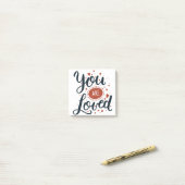 愛されている ポストイット (デスク上)