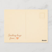 愛されている – 水彩本&ハートはがき ポストカード (裏面)