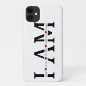愛されている、私は選ばれた存在、価値がある、勝利者、十分である Case-Mate iPhoneケース (裏面)