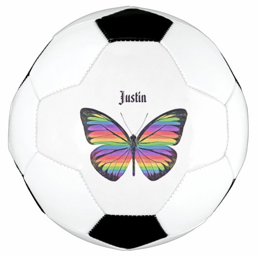 愛されてる蝶 サッカーボール (正面)