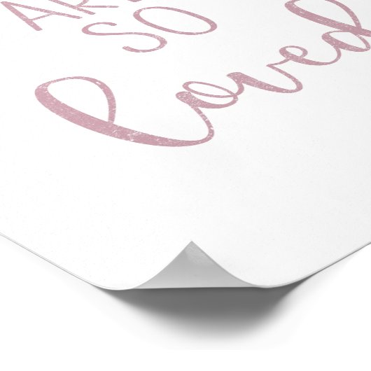 愛されてる ポスター (角)