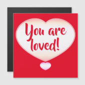 愛されてる！マグネットカード (正面/裏面)