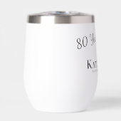 「愛されて80年！」 80パーソナライズされた番目の誕生日 (正面)