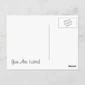 "愛されます" ポストカード (裏面)