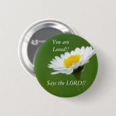 愛されます!! 、主を言います!! 缶バッジ (正面&裏面)