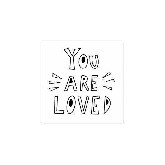 愛されるやる気を起こさせる引用文 ラバースタンプ (インプリント)