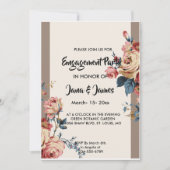 愛されるエンゲージメント 招待状 (正面)