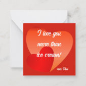 愛されるカード ノートカード (裏面)