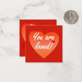 愛されるカード ノートカード (正面/裏面インサイチュ)