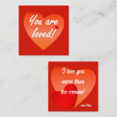 愛されるカード ノートカード (正面/裏面)