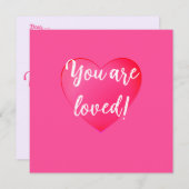 愛されるカード 招待状 (正面/裏面)