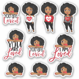 愛されるステッカー シール