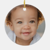 愛されるディーリーフォトキープサケ セラミックオーナメント (裏面)