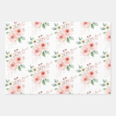 愛されるバラ包装紙シート ラッピングペーパーシート (正面3)