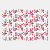 愛されるバレンタイン格言 ラッピングペーパーシート (正面)