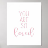 愛されるピンク ポスター (正面)