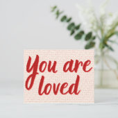 愛されるプラトニック・バレンタイン ポストカード (スタンド正面)