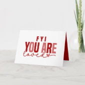 愛される名前をカスタムする文字任意の大事な行事カード シーズンカード (正面)