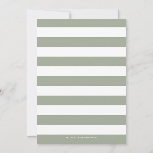 愛される愛された赤ちゃんシャワー 招待状 (裏面)