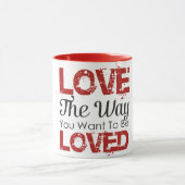 愛される方法を愛するバレンタイン マグカップ (中央)