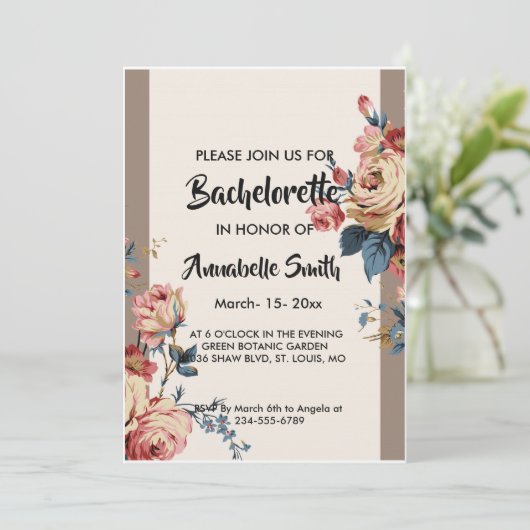 愛される独身者 招待状 (スタンド正面)