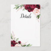 愛される花のディテール カード (正面)