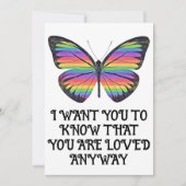 愛される蝶 シーズンカード (正面)